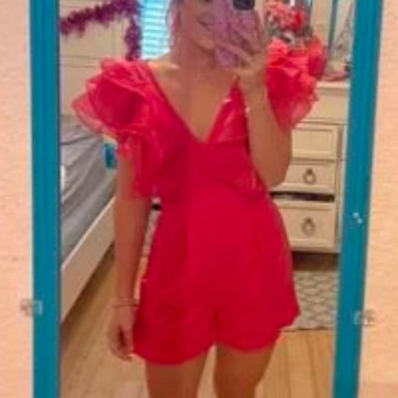 Romper Hot Pink - Picture 5 of 8